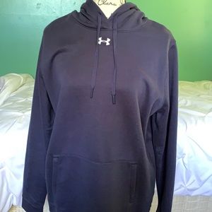 under armour dark blue women’s hoodie